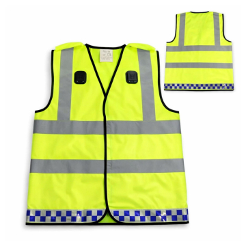 Hi-Vis Class 2 Tabard with Badge Holder
