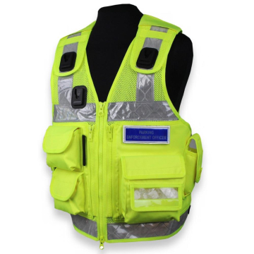 Protec Yellow One Size Fits All Parking & Civil Enforcement Vest