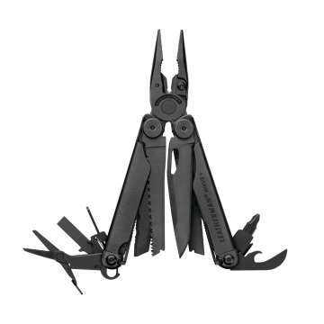 Leatherman Wave+ Black Oxide Multi-Tool With Molle Sheath