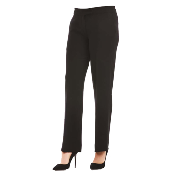Women’s Uniform Straight Leg Trousers (Black)