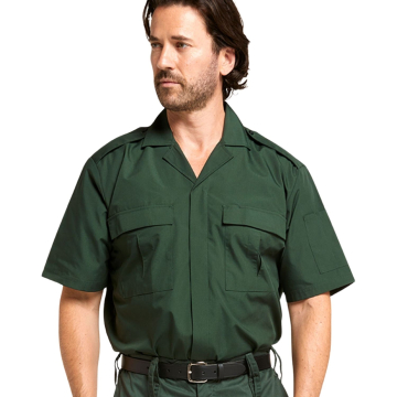 Ambulance Green Short Sleeve Uniform Shirt