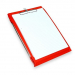 StormWriter Waterproof Clipboard Red Portrait