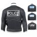Black Police Mini Equipment Vest with Airwave Docks