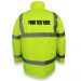 Hi-Vis Class 3 Waterproof Jacket With Custom Printing