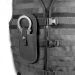 Protec Black MOLLE modular rigid handcuff pouch