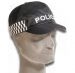 Black Police Cap