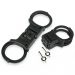 TCH850 Black Anodised Rigid Folding Handcuffs