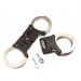 TCH850 nickel plated rigid folding handcuffs