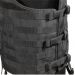 Eclipse black tactical MOLLE vest