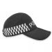 Protec Covert Black Folding Police Cap
