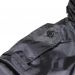 Black Waterproof Police Jacket with epaulettes