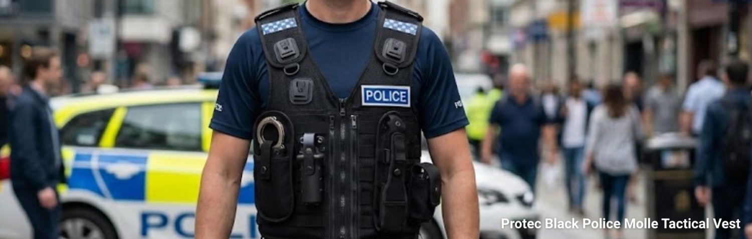 tactical molle police vest