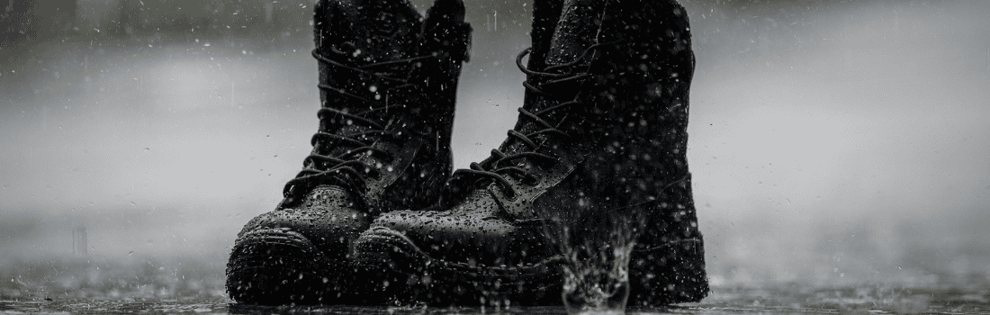 waterproof police boots